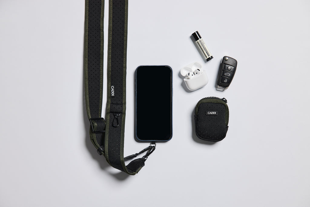 Crossbody Phone Strap, Pouch and Strap Card